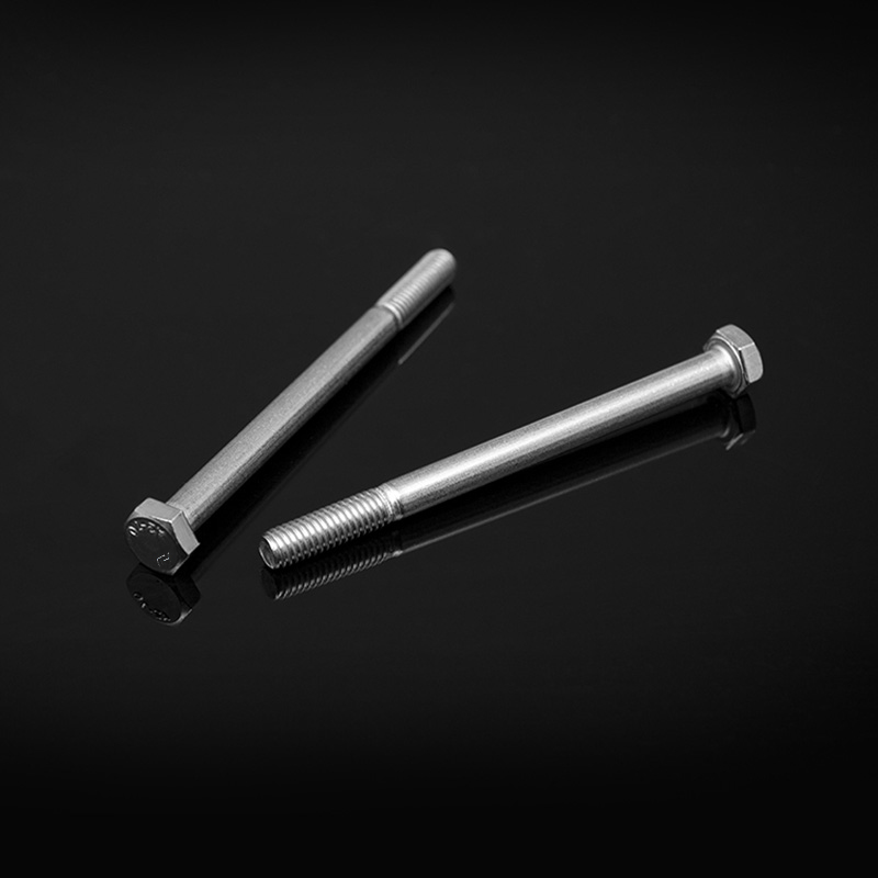 DIN931 Skrutky so šesťhrannou hlavou z nehrdzavejúcej ocele s čiastočným závitom